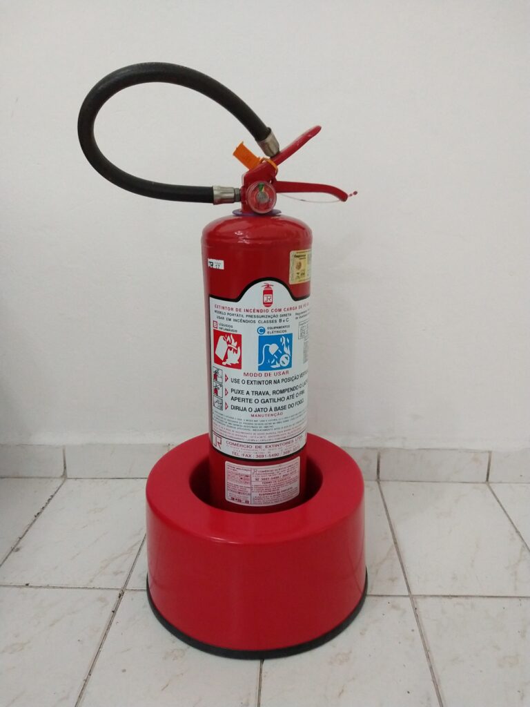 Foto de Suporte para Extintor de Piso Ø20cm