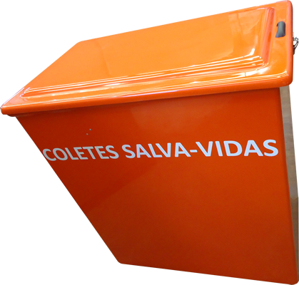Foto de Baú para Coletes Salva Vidas 110x59x102cm