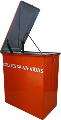 Foto de Baú para Coletes Salva Vidas 110x59x102cm