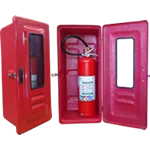 Abrigos para extintor portátil